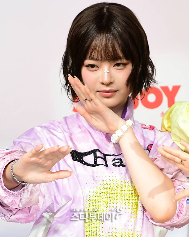 그룹 뉴진스 하니. <강영국 기자>