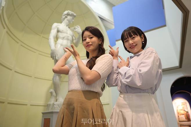 미켈란젤로 뮤지엄의 다비드상/사진-피노디아 제공