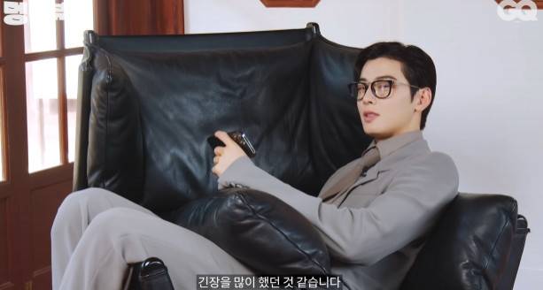 차은우(사진=‘GQ코리아’ 채널)
