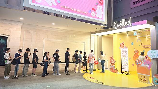 데브시스터즈는 '쿠키런: 모험의 탑' 출시를 기념해 노티드와 지난 6월 28일부터 7월 11일까지 잠실 노티드월드에서 콜라보레이션 팝업 스토어를 열었다./데브시스터즈 제공