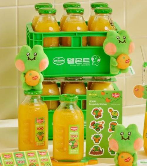 델몬트가 재출시한 추억의 유리병 쥬스. 델몬트 제공
