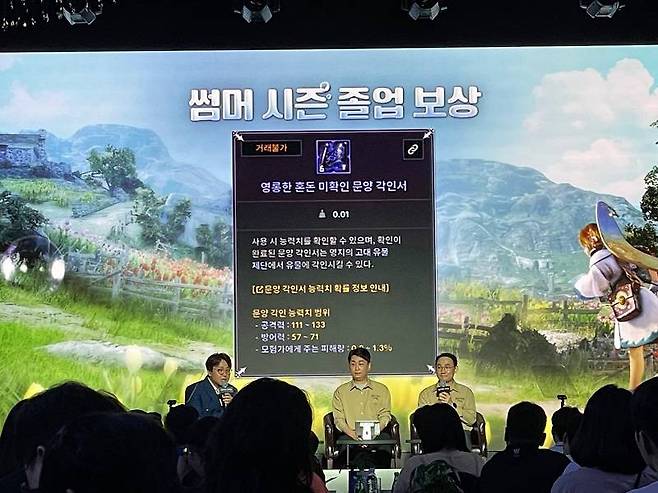 썸머 시즌 졸업 보상