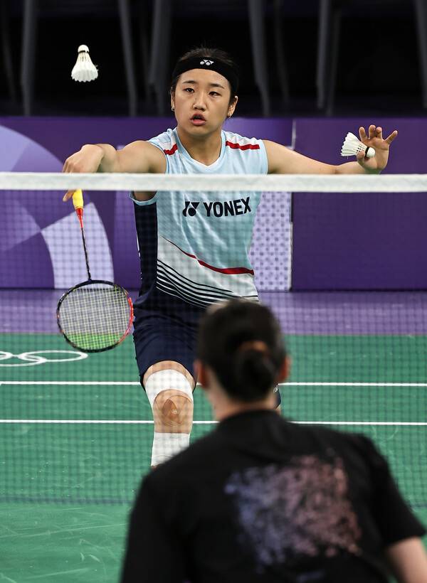 안세영. 올림픽사진공동취단