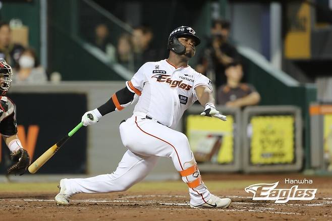 ▲요나단 페라자 ⓒ한화 이글스