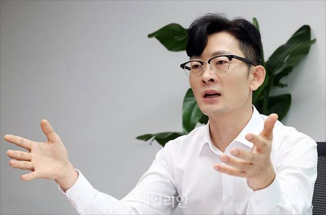 박충권 국민의힘 의원이 31일 오전 의원회관에서 데일리안과 인터뷰를 하고 있다. ⓒ데일리안 홍금표 기자