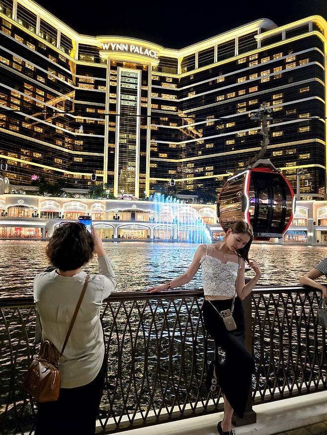 윈 팰리스 분수쇼.