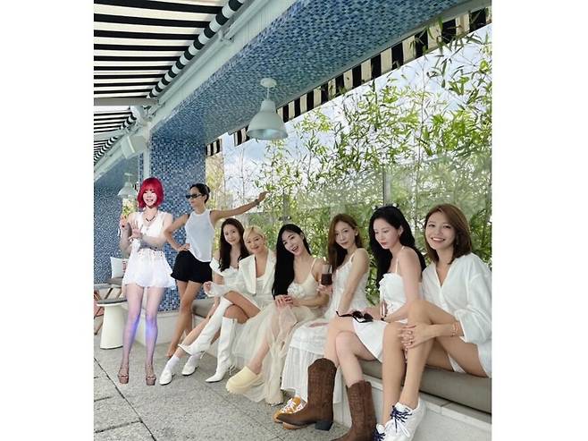 ▲ 소녀시대. 출처ㅣ윤아 인스타그램