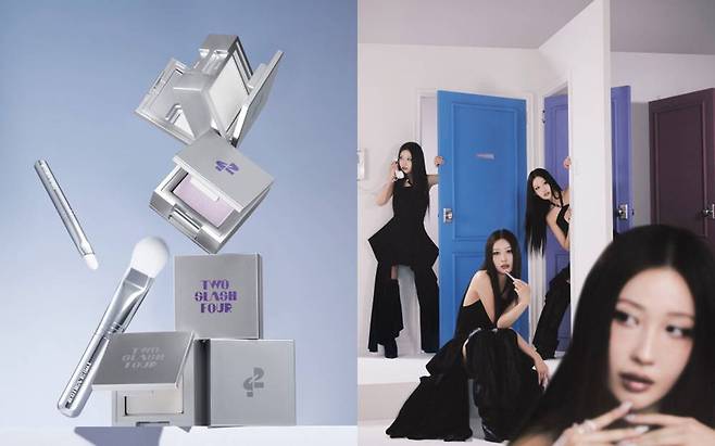 뷰티 크리에이터 이사배가 론칭한 뷰티 브랜드 투슬래시포 / 출처=투슬래시포