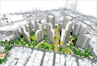 신당 10구역 주택 정비형 재개발 사업 조감도. 사진=한경DB