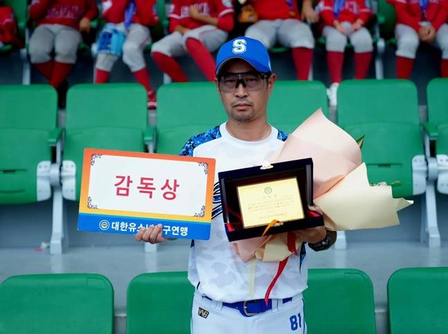 정선기 경기 시흥시유소년야구단 감독. /사진=대한유소년야구연맹