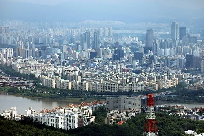 서울 시내 아파트 전경./사진=한경DB