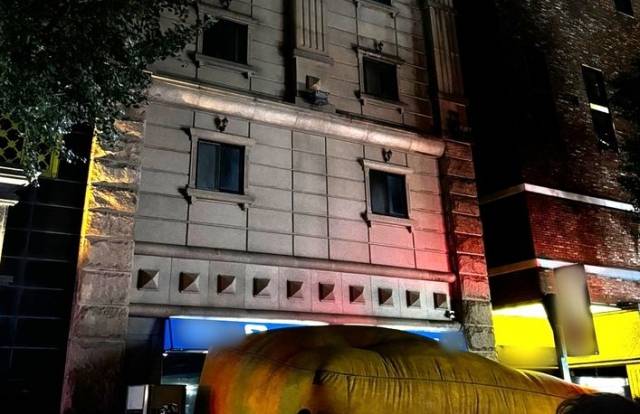 경기 부천시 중동 호텔 화재. 부천소방서 제공