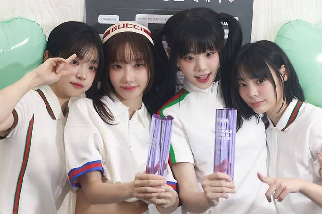 그룹 QWER /사진=타마고 프로덕션 제공