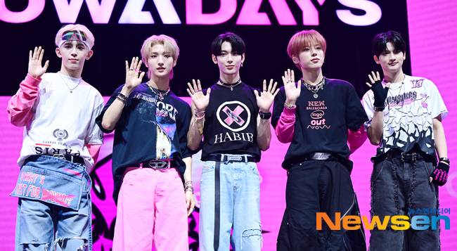 나우어데이즈 현빈, 연우, 시윤, 진혁, 윤 (사진=뉴스엔DB)