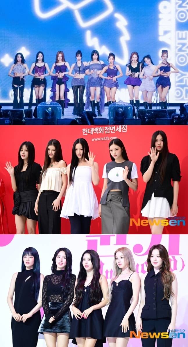 위족부터 트와이스, 뉴진스, 아이들 / 사진=JYP, 뉴스엔DB