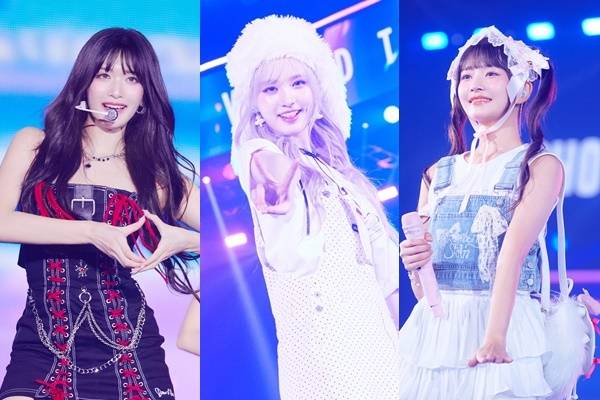 왼쪽부터 이서 리즈 레이/스타쉽엔터테인먼트, 아뮤즈 (AMUSE) 제공