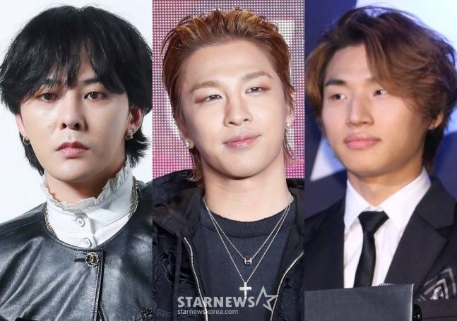 빅뱅 지드래곤, 태양, 대성 /사진=스타뉴스