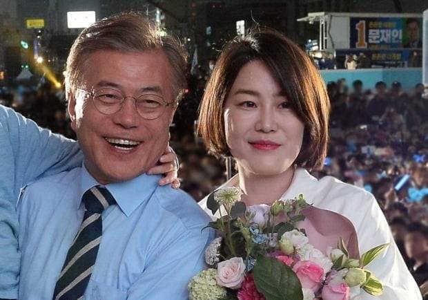 문재인 전 대통령과 딸 다혜씨. 사진=연합뉴스