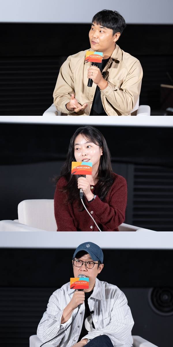 제29회 부산국제영화제 CJ 무비 포럼 유재선 감독 전고운 감독 한준희 감독 / 사진=CJ ENM 제공