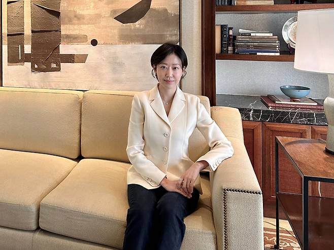 박가혜 페어그라운드 대표가 9월 20일 필리핀 마닐라에서 본지와 인터뷰를 하고 있다. /마닐라=박지영 기자