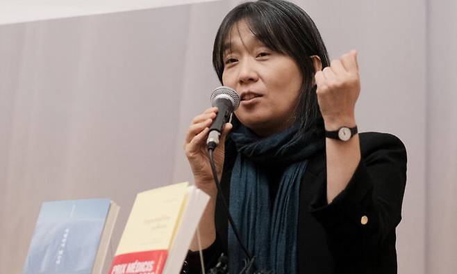 소설가 한강. 연합뉴스