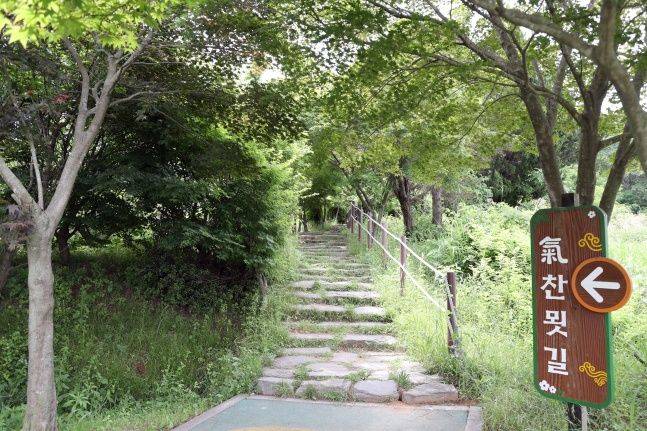 월출산 기찬묏길 .ⓒ 영암군