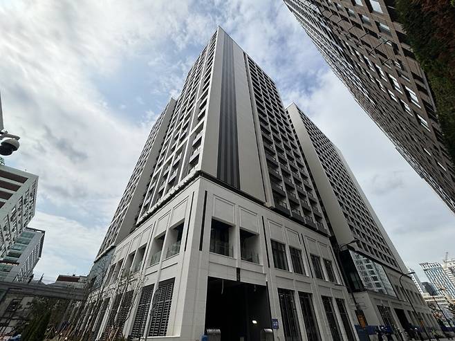 세운 푸르지오 G-팰리스 외관