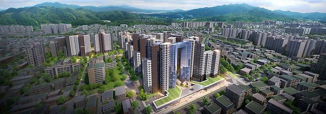 방배6구역 '래미안원페를라' 조감도. 삼성물산