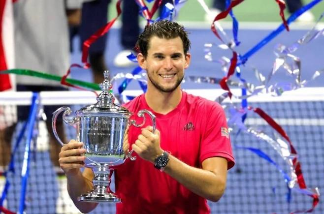 2020년 US오픈에서 우승할 당시의 도미니크 팀