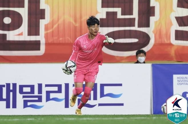 김경민. 사진=한국프로축구연맹