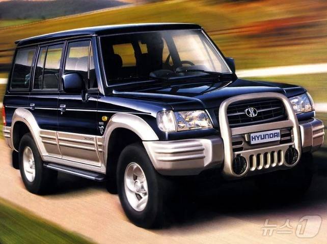 현대자동차가 생산한 갤로퍼(현대차 갈무리). 2024.10.24.