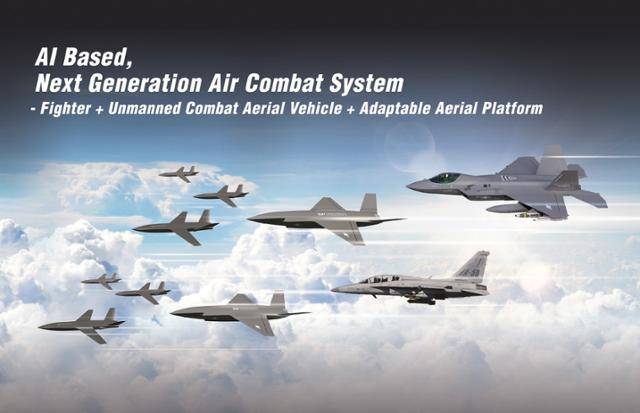 다목적전투기 FA-50에 유무인복합체계(MUM-T)가 적용된 차세대 공중전투체계.