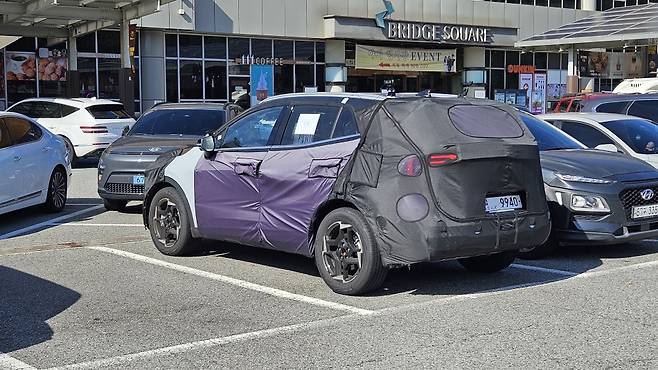 기아 '스포티지 페이스리프트' 테스트카 (출처 : 오토스파이넷)