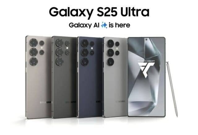 삼성 갤럭시S25 울트라의 렌더링이 공개됐다. (사진=테크니조컨셉 @technizoconcept)