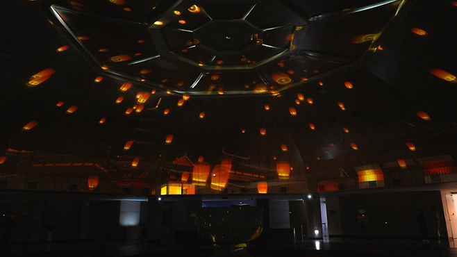 국립부여박물관 신기술융합콘텐츠/사진=류한나래 여행+ PD