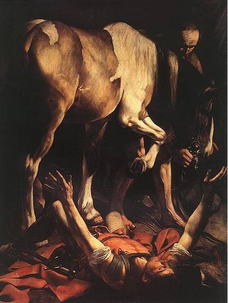 '바울의 회심' 로마 산타 마리아 델 포폴로 성당