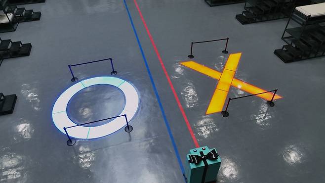 The floor of the dormitory in "Squid Game 2" (Netflix)