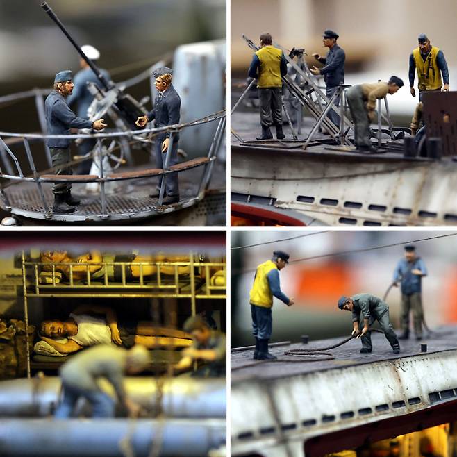 다양한 역할의 인물 표현이 돋보이는 ‘U-552’ - 강영석 作