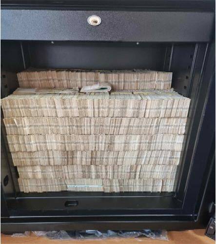 금고에 보관된 투자금. /경기남부경찰청