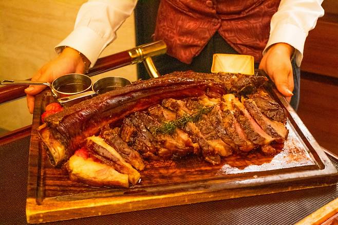 라 피아짜 티본스테이크