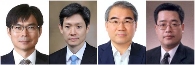 대법원이 올해 12월 27일 퇴임하는 김상환 대법관의 뒤를 이을 후보자 4명의 명단을 14일 공개했다. 사진은 왼쪽부터 마용주, 심담, 조한창, 홍동기 후보자. /대법원