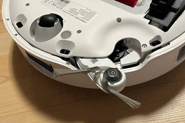 큐레보 커브 플렉시암 아크 사이드 브러시 (사진=지디넷코리아 신영빈 기자)