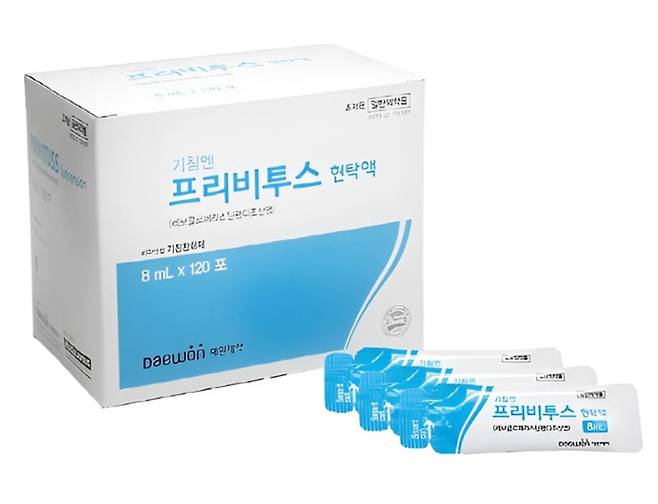 대원제약이 물약 진해거담제 '프리비투스현탁액'을 이달 27일까지만 생산한다./사진=약학정보원