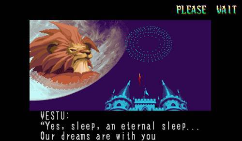 엔딩에서 드러난 원래 왕의 모습. 원래부터 사자형 얼굴인 걸 알 수 있다.