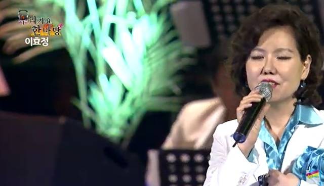 이효정은 여고 3학년때 MBC 창작가요제에 출전해 '우리춤 우리가락'이란 노래로 영예의 금상을 수상하고, 87년 KBS '쇼 스타'에 도전해 최우수상을 받은 이력이 있다. /KBS '우리가요 한마당'
