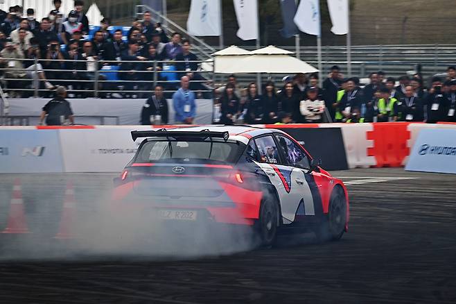 현대 i20 N 랠리 2. 사진 김학수 기자