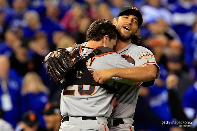 버스터 포지-매디슨 범가너. 사진=게티이미지코리아