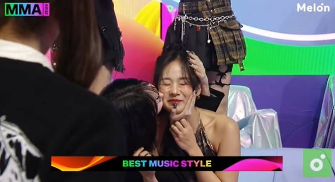 트리플에스 김나경, 비비 /사진=MMA 2024