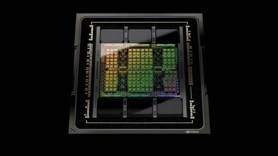 HBM이 탑재된 엔비디아의 GPU. 엔비디아