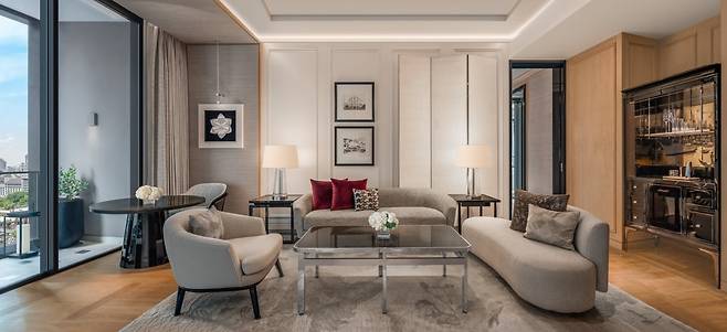 아마란타 스위트, 거실.